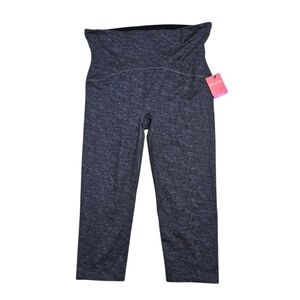 SPANX Active Cropped Compression Leggings Womens Plus Size 1X